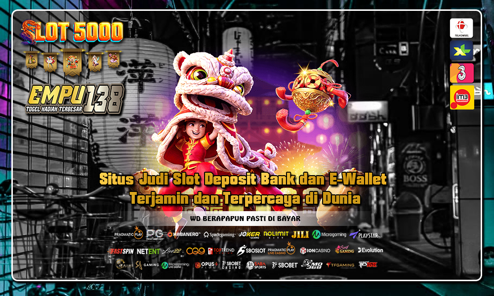 Situs Judi Slot Deposit Bank dan E-Wallet Terjamin dan Terpercaya di Dunia